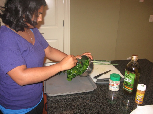 Cooking w/Broccoli Leaves2